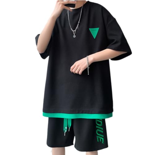 [ZANBANG] ZbgAbv Y   W[W VN Vc XEFbg ㉺Zbg V[gpc 2_Zbg JWA  [EFA 傫TCY OO85 (3XL, ubN)