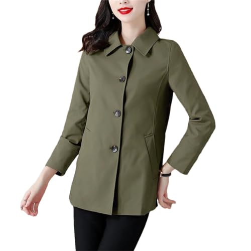 Women Spring Trench Coat Female Korean Single Breasted Mid Long Windbreaker Jacket Ladies Outerwear Tops