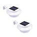 Produktbild MOPKJH Solarleuchte Tisch Solarlampe Balkon Solarpfostenlichter Für Garten LED Solarleuchten im Freien Solarleuchten im Freien 2pcs,warm White