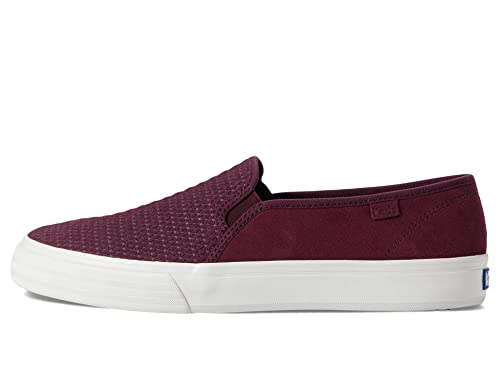 Image of Keds Womens Double Decker Canvas Slip On Sneakers Shoes Casual - Black