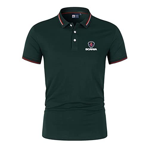 DHYM Polo da Uomo T-Shirt per Scania Stampa
