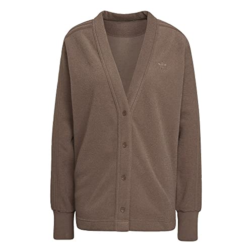 adidas Originals Womens Winterease Cardigan, Trace Brown