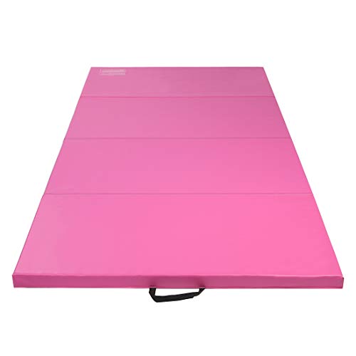 gymmatsdirect 3'x6'x4 Folding Gymnastics Landing Mat for Gym Junior Kip