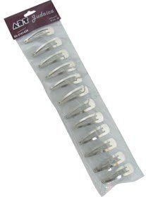 Silver Kippa Clips (1 Dozen)