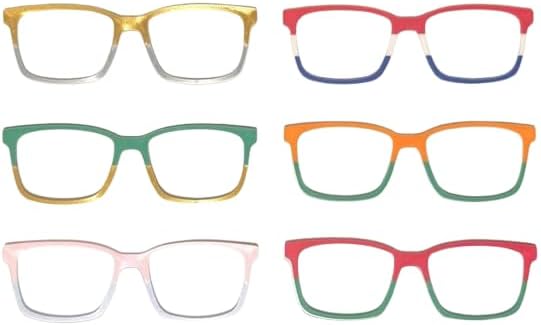 Géneric 6-Pack Magnetic Eyeglass Toppers Holidays