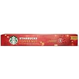 Starbucks Toffee Nut Flavoured Coffee (51g) 10 Capsules Pack By COUGAR – Limited Edition – Compatible with Nespresso Machines – Smooth, Sweet & Nutty Festive Blend – Intensity 5 – Premium Roasted Ground Coffee Pods – (Imported-SWZ)