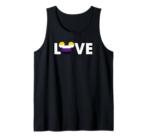 Camiseta Mickey Disney Pride nonbinary flag de tirantes para verano
