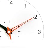 jinyi2016SHOP Zegary dom sypialnia cichy zegar nordycki nowoczesny zegar ścienny dekoracyjny zegar ścienny. (Kolor: A)
