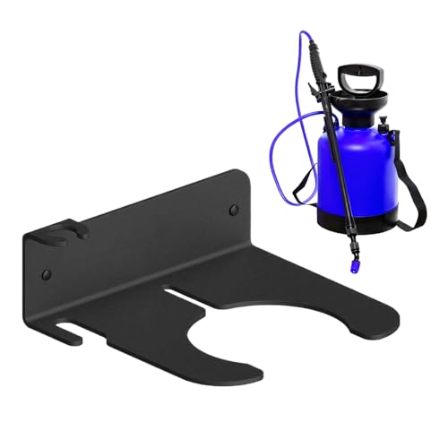 ガーデンツールオーガナイザー,壁掛けポンプスプレーヤー収納ブラケット - 壁掛けガレージツールオーガナイザー - 庭・ガーデン・芝生・パーティー・室内外・バルコニー・テラス用