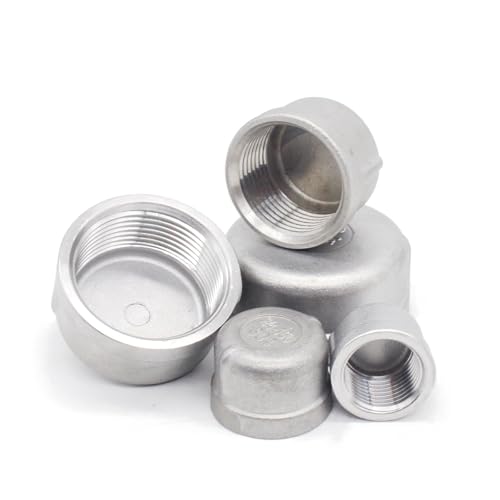 Adaptador de rosca hembra para tubería de acero inoxidable SS304 conector roscado ZHGUIMING de media pulgada 2
