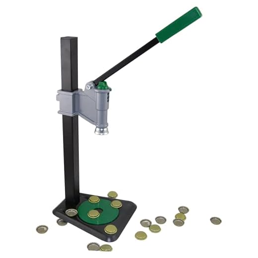 Super Bench Top Adjustable Bottle Capper with Auto Lever for Homebrew Beer Bottle Capping