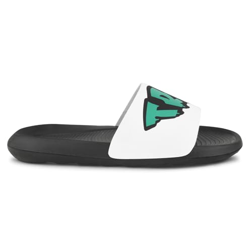 Image of PERY-PAO Sliders Mens White, Black, Grey, Sky blue Design Toxic, Spider, Dope, Panda Printed Flip Flop & Slippers