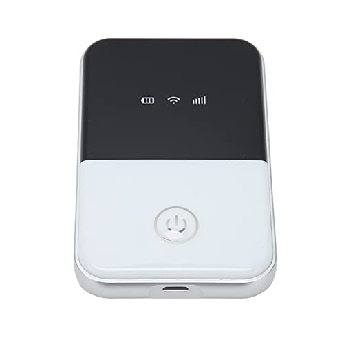 Image of Focket Portable WiFi Hotspot, Battery Powered 150 Mbps Mobile Hotspot Device, Travel Router with HSPA LTE SIM Card for Desktops Laptops Tablets Cell Phones