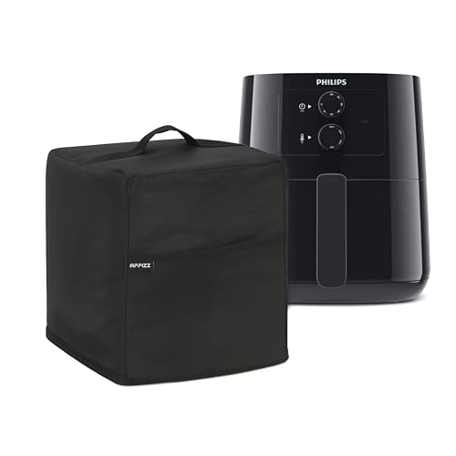 Image of Dustproof Air Fryer Cover for Philips 4.1L HD9200 /90 - Polyester Kitchen Oven and Home Appliances with Handle & Pocket | for Women, Men & Everyday Use