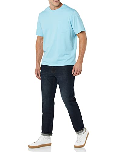 Image of Amazon Essentials Men's Short-Sleeve Crewneck Pocket T-Shirts, Pack of 2