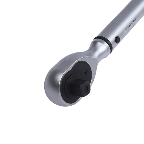 Image of Taparia TPWR 250 Ratchet Type Torque Wrench - 1 /2 Inch Drive, 60-330 Nm, High Grade Steel, Click Mechanism, Ergonomic Grip for Automotive & Industrial Use