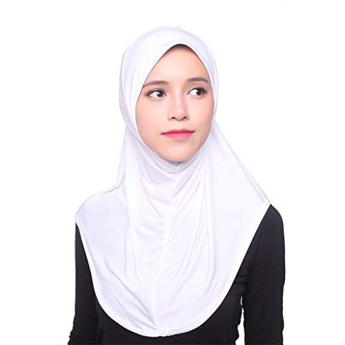 Headscarf Inner Cap Cover Muslim Islamic Hijab Women Full Islamic Hat Scarf Skinny Scarf3