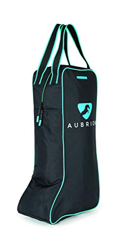 Bolsa longa para bota Aubrion, Black/Teal