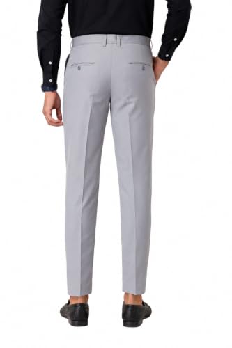 Image of VX9 Men's Formal Trousers, Smart Office & Business Wear, Classic Fit