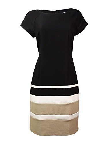 Sandra Darren Women's Short-Sleeve Belted Dress
