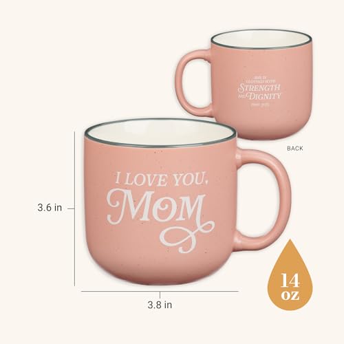 Christian Art I Love You Mom Mug