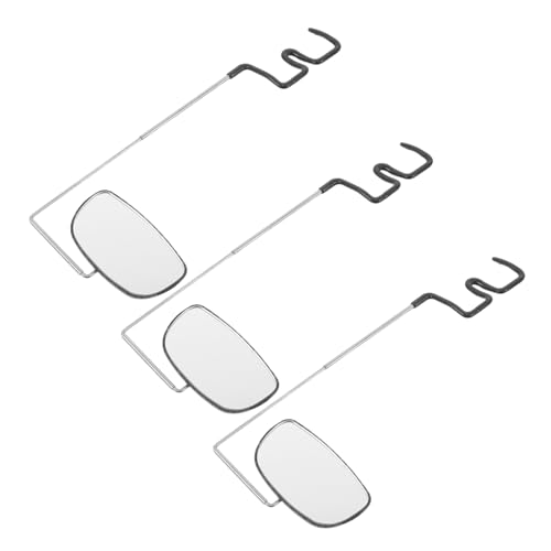 Rétroviseurs pour lunettes de cyclisme KOMBIUDA à vision plate réglable, lot de 3 pièces