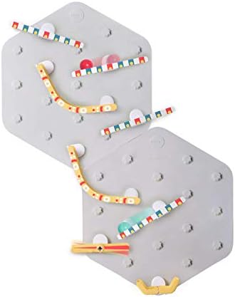 ORIBEL VertiPlay STEM Marble Run | Learning Toy | Stick & Play Wall Toy (Original, Dotted)