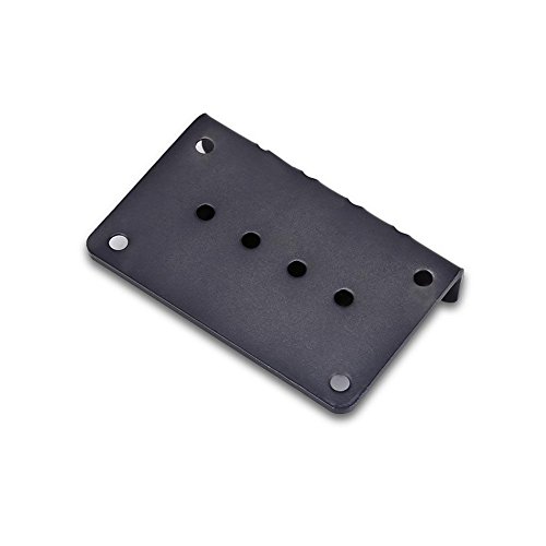 Bnineteenteam BNINETEENTEAMQ23N5GUYPE-03 Electric Guitar Bridge Metal Fixed Hardtail Saddle Bridge For 4 String Cigarbox Electric Guitar Bass Ukulele thumb #7