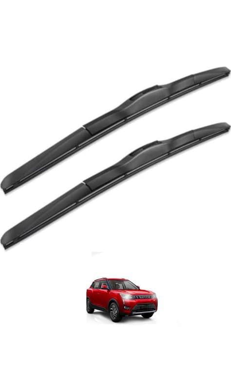 Image of Teflon Coated Hybrid Wiper Blades Compatible with Mahindra Xuv 300(Pack of 2)