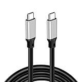 USB 3.2 Type C ケーブル (3m, グレー) LpoieJun.HH【20Gbps転送 100w急速充電 4K@60Hz映像出力 PD3.0/QC3.0対応 】 スマートフォン/ラップトップ/タブレットなど様々なType-Cデバイスに対応