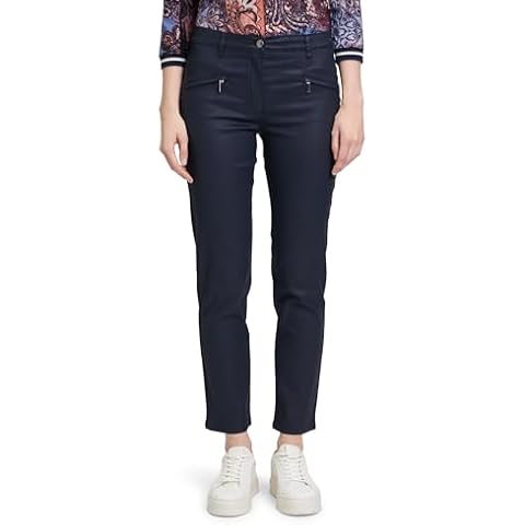 Betty Barclay Slim Fit Blue Trousers Cover