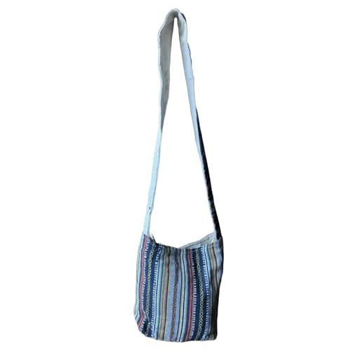 Image of SUVASANA Large Sling Shoulder Bag for Men Women Casual Comfortable Everyday Purse Travel Women's Cross-body Bags