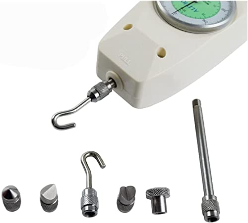 デジタルキャリパー高精度ダイヤルダイナモメーターアナログフォースゲージプッシュプルフォースゲージ500N 100N 200N 300N 50N 50KG 10KG デジタルキャリパー測定ツール(カラー:50N)(カラー:300n)(500n)