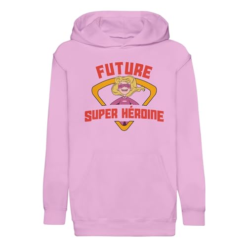 Sweat à capuche enfant Future Super Héroïne pour l'école et les loisirs