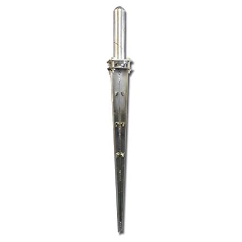 Pylex Ground Spike fits 1-1/2 in. - 1-5/8 in. Adjustable Spytek Round Post Cover