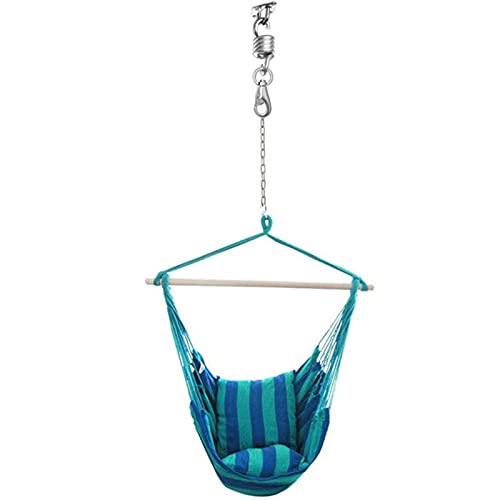 Hamac Chaise hamac Kit de Suspension Printemps Crochets pivotants Plafond Mount Tool Set Accessoires Idoor Swing extérieure Swing Fauteuil Paresseux Hamac Portable