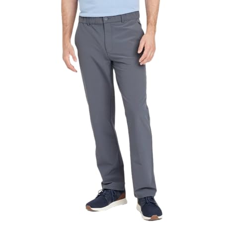 Goodfellow & Co Men's Relaxed Travel Trousers - (Medium, Gray)