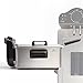 Friggitrice ad olio, 2000 Watt, 3 litri, filtro antiodore in acciaio INOX (grande cestello friggitrice, termostato, protezione da surriscaldamento, manico rimovibile)