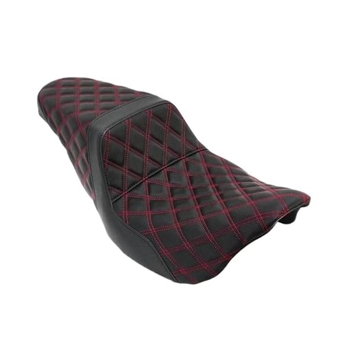Asiento con doble puntada y alcance extendido para Electra Glide y Road King