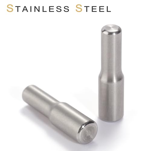 Whitesnow 5Mm 1/4 Inch Stainless Steel Metal Shelf Pegs Pins Replacement Kitchen Cabinet Shelves Support Holders For Bookshelf Bookcase Cupboard Adjustable Wood Glass Shelving thumb #4