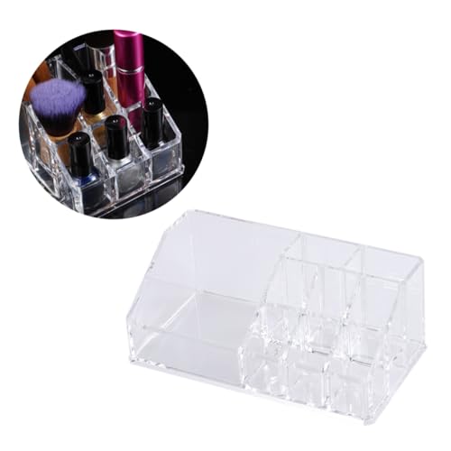 WOFASHPURET 透明アクリル引き出し式化粧品収納ボックス 小型メイクオーガナイザー 卓上コスメ収納ケース ジュエリーや美容用品整理用 コンパ
