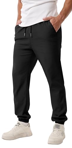 Sailwind Men's Casual Joggers Pants Drawstring Outdoor Chino Cargo Pants Twill Jogging Sweatpants Hiking4