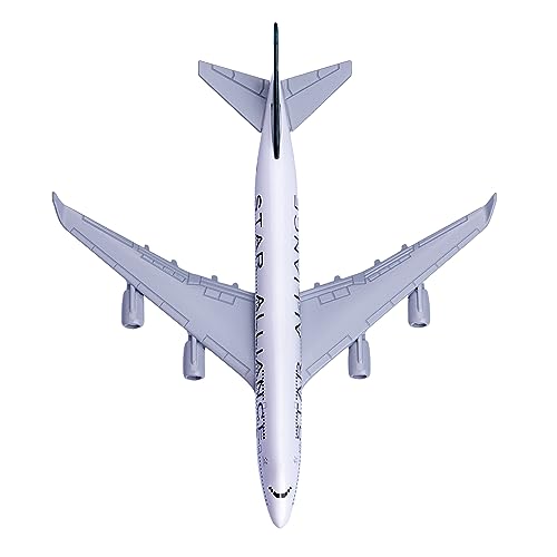 Avión Star Alliance 747 escala 1:400 un regalo original de aleación fundida 3
