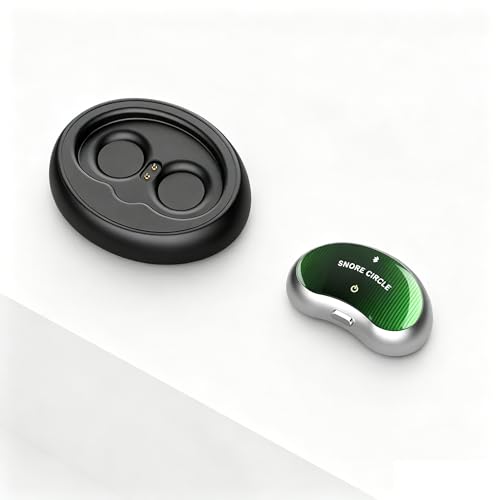 Snore Circle YA4300 Anti Snoring Device – Smart Throat Sleep Aid with APP Sleep Data Record &...
