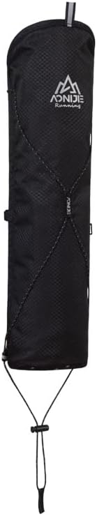 AONIJIE Bastones de senderismo 2 bastones de senderismo ultraligeros plegables de fibra de carbono con sistema antigolpes y bloqueo rápido,