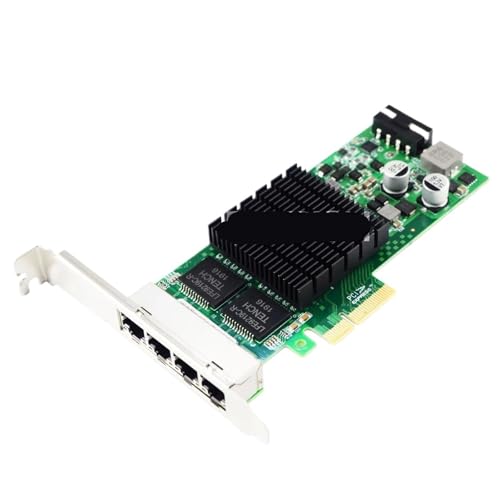 NA350-T4POE PCI-Ex4 Tarjeta de Red de Servidor Ethernet Gigabit de 4 Puertos Chip I350AM4