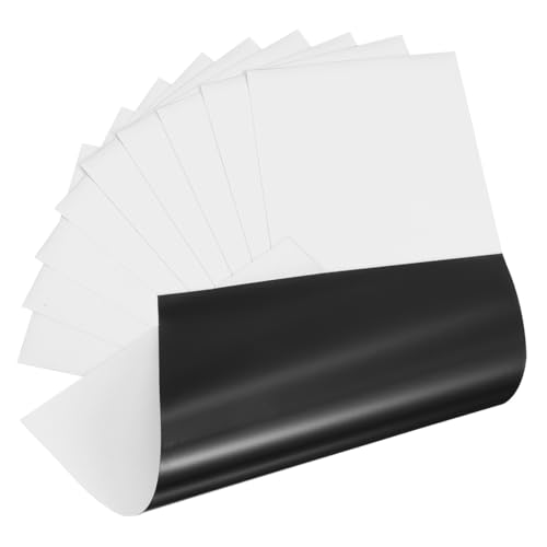 Feuilles magnétiques pour affichage de photos et recettes sur le frigo de cuisine