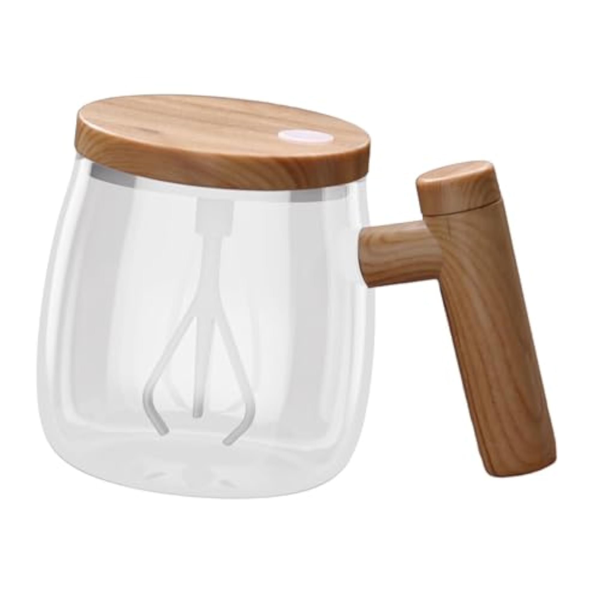 Auto Stirring Coffee Mug, Glass Automatic Stirring Cup