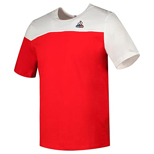 Vêtements Le Coq Sportif BAT Tee SS N°3 electron.optical pour Accessoires - vue 3