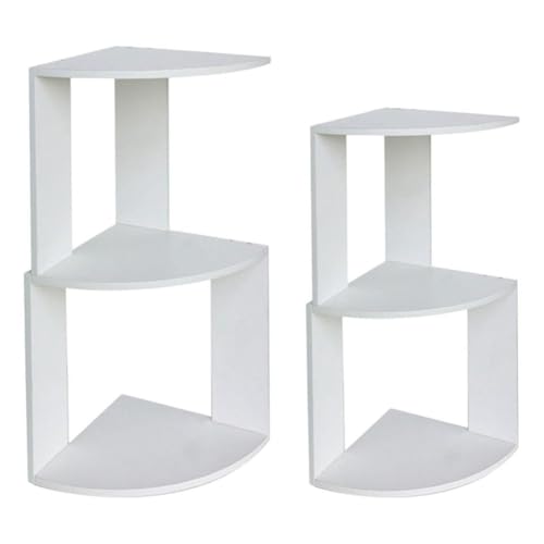 Rangement double couche cuisine et étagère murale de dortoir compacte - 6